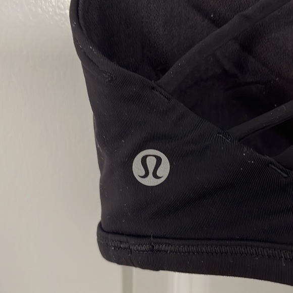 Lululemon black sports bra. Like new condition. Crisscross back. Size XS - Picture 3 of 3